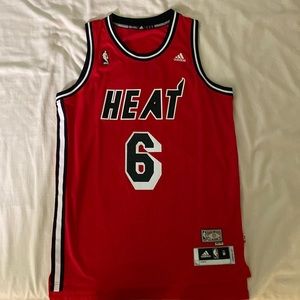 Lebron James Heat Throwback Jersey